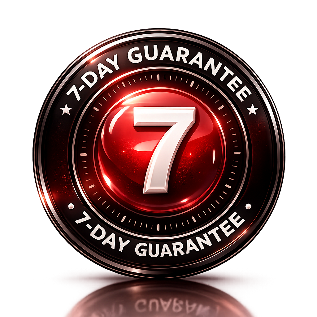 7-day guarantee seal